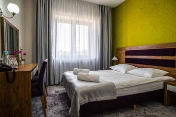 Фото номера Одноместный номер Делюкс Отель Hotel Polonia г. Бяла-Подляска 2