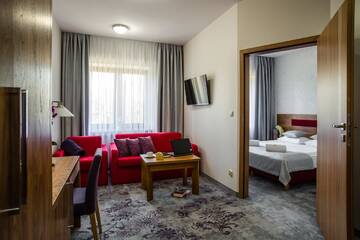 Фото номера Апартаменты Делюкс с 1 спальней Отель Hotel Polonia г. Бяла-Подляска 4